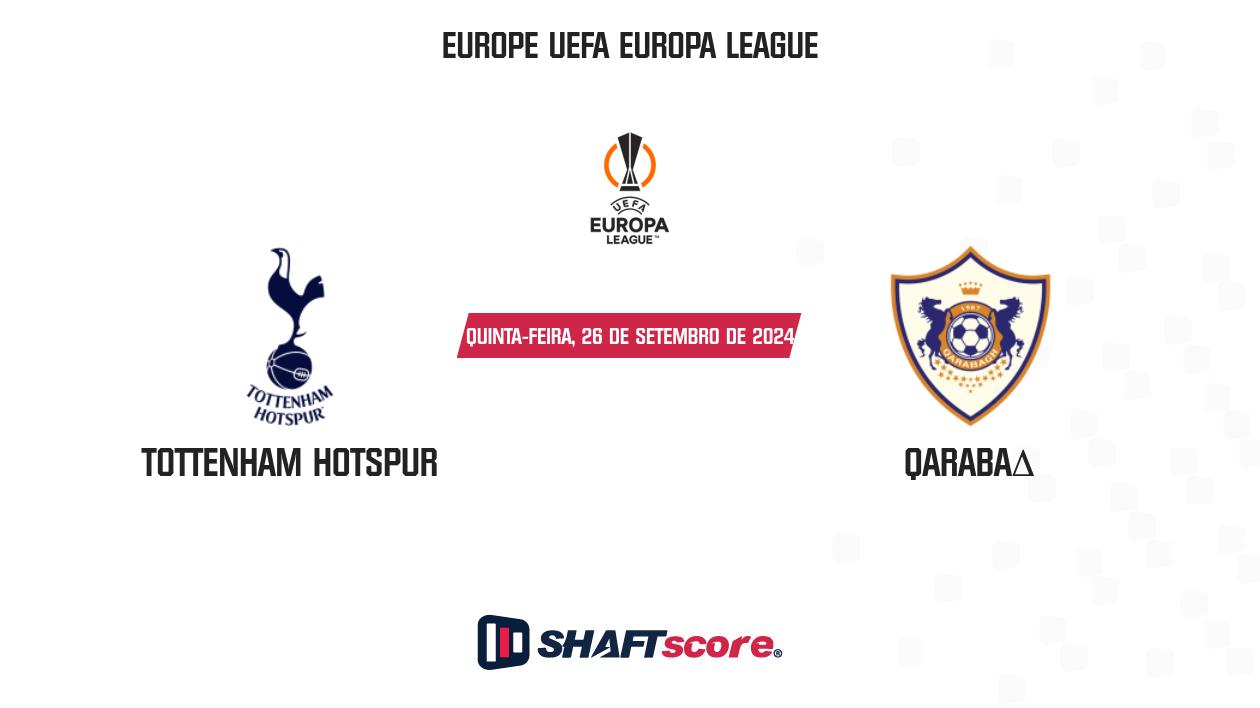 Palpite: Tottenham Hotspur vs Qarabağ