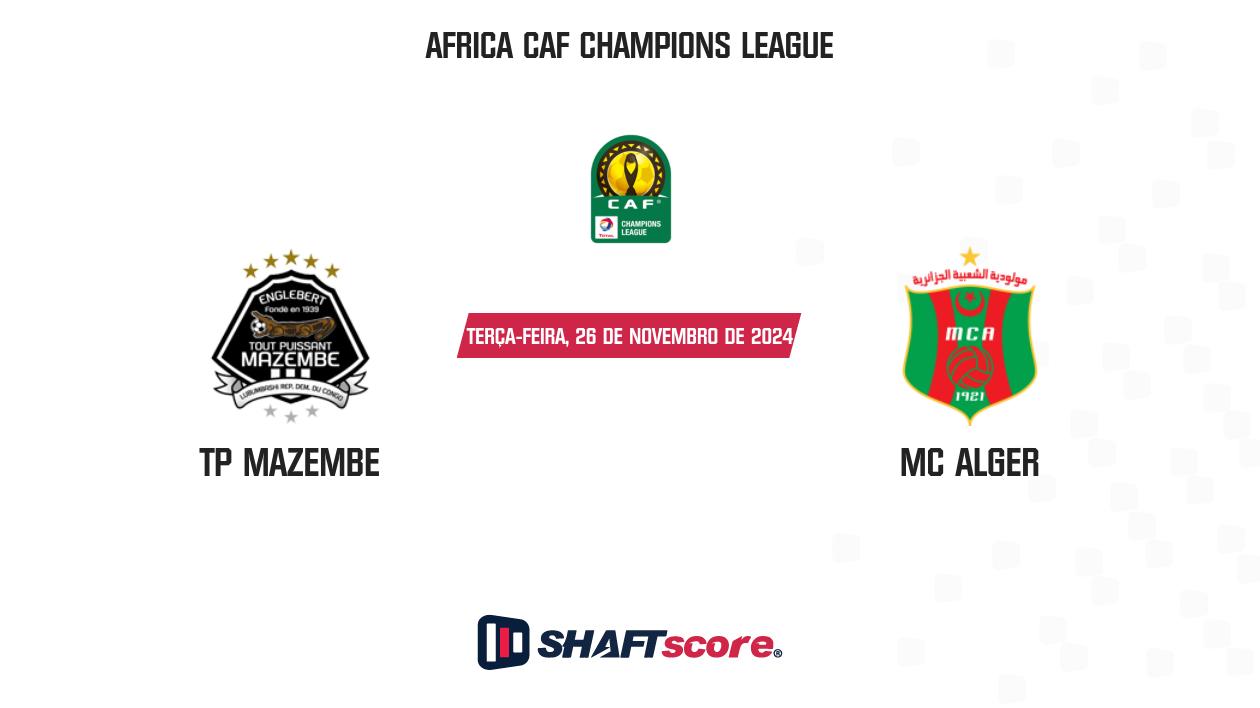 Palpite: TP Mazembe vs MC Alger