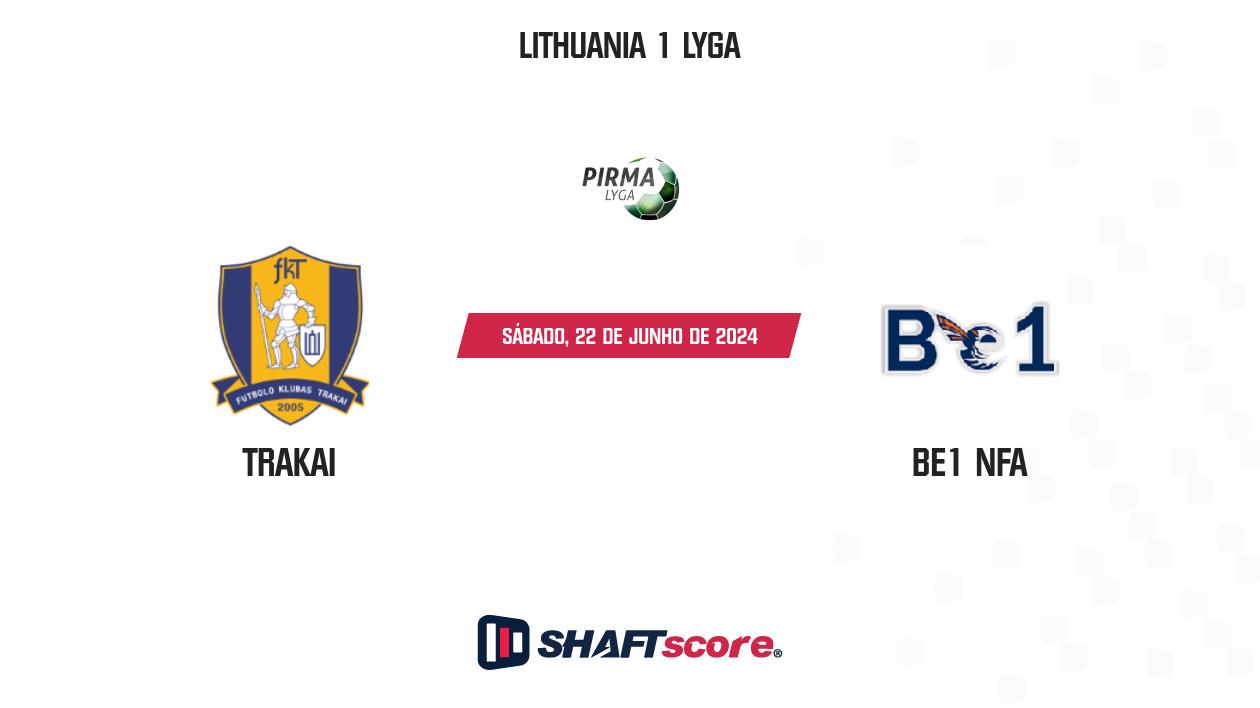 Palpite: Trakai vs Be1 NFA