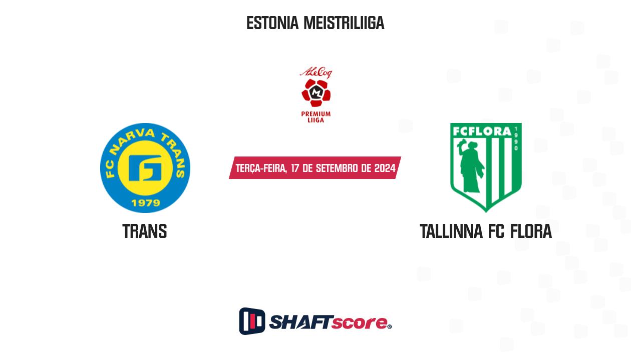 Palpite: Trans vs Tallinna FC Flora