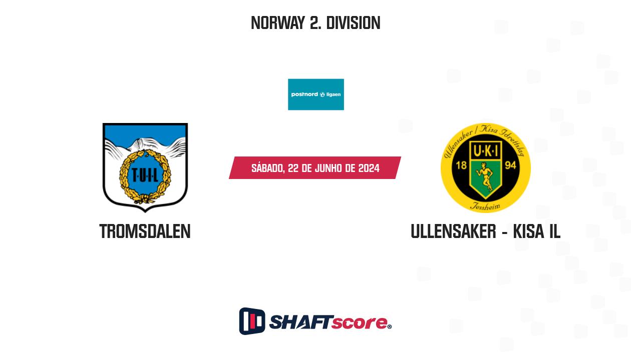 Palpite: Tromsdalen vs Ullensaker - Kisa IL