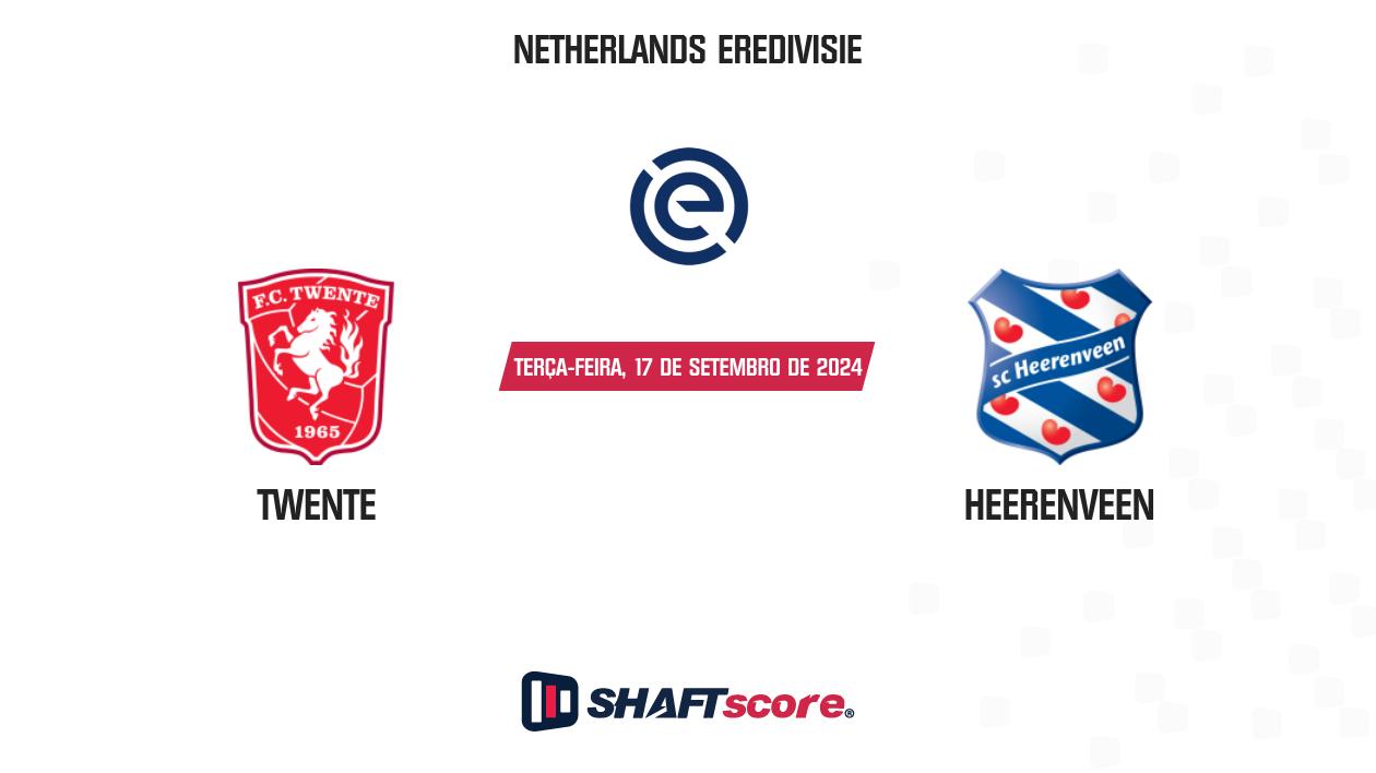 Palpite: Twente vs Heerenveen