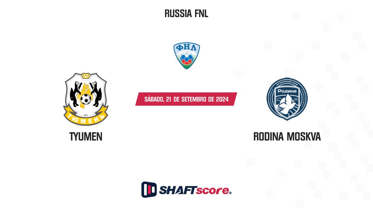 Palpite: Tyumen vs Rodina Moskva