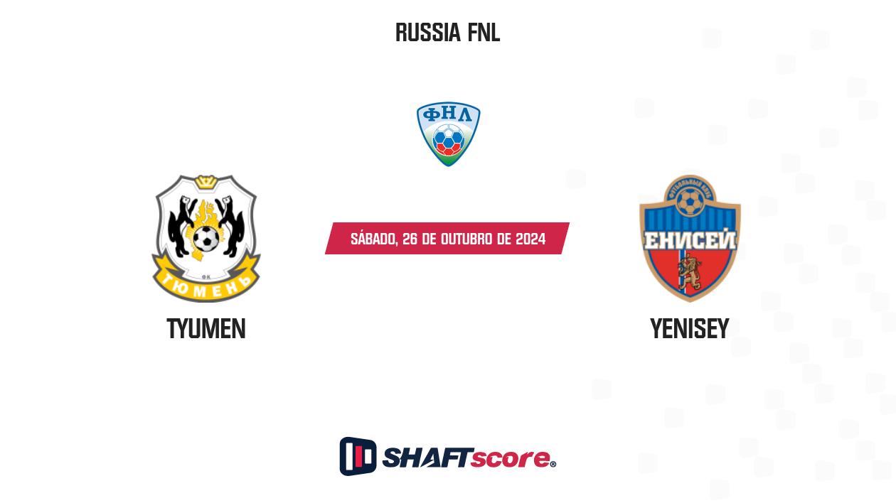 Palpite: Tyumen vs Yenisey