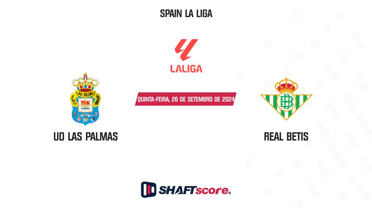 Palpite: UD Las Palmas vs Real Betis