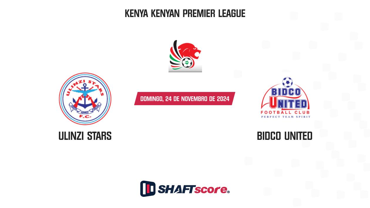 Palpite: Ulinzi Stars vs Bidco United