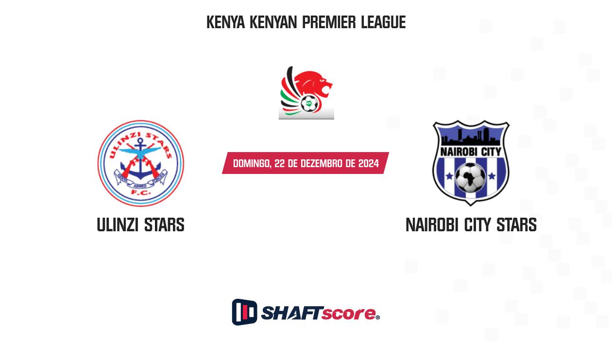 Palpite: Ulinzi Stars vs Nairobi City Stars