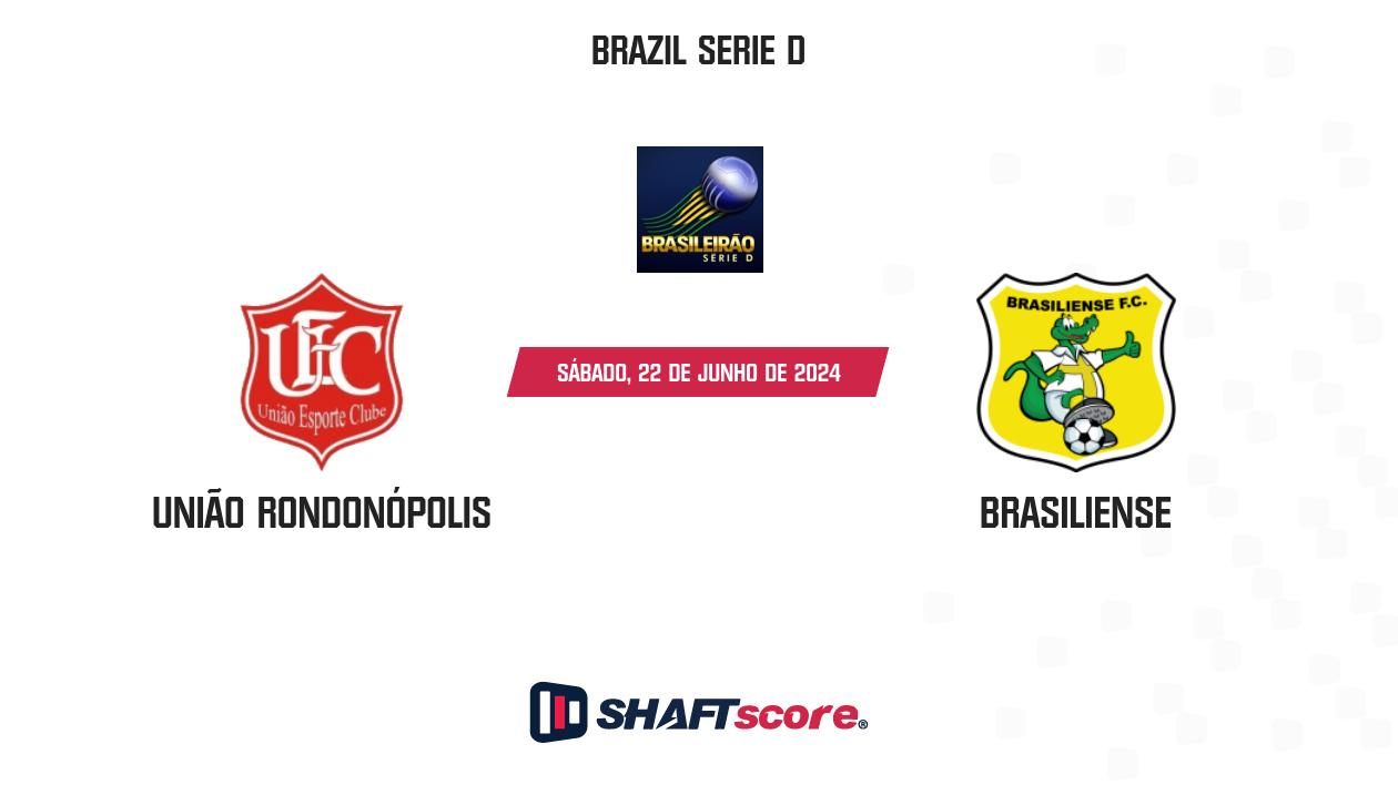 Palpite: União Rondonópolis vs Brasiliense