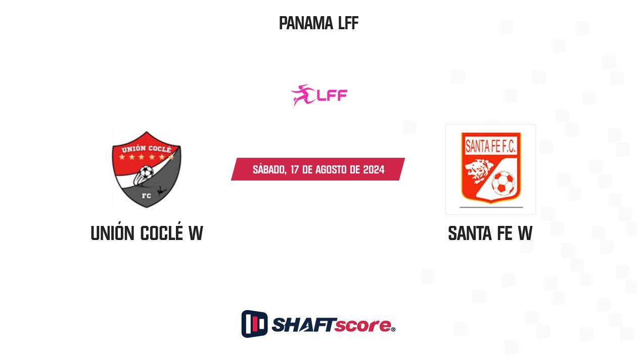 Palpite: Unión Coclé W vs Santa Fe W