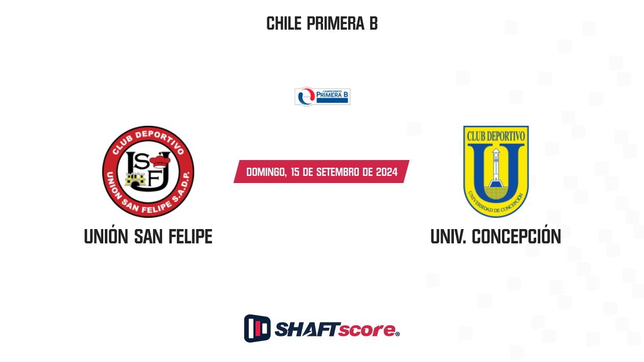 Palpite: Unión San Felipe vs Univ. Concepción