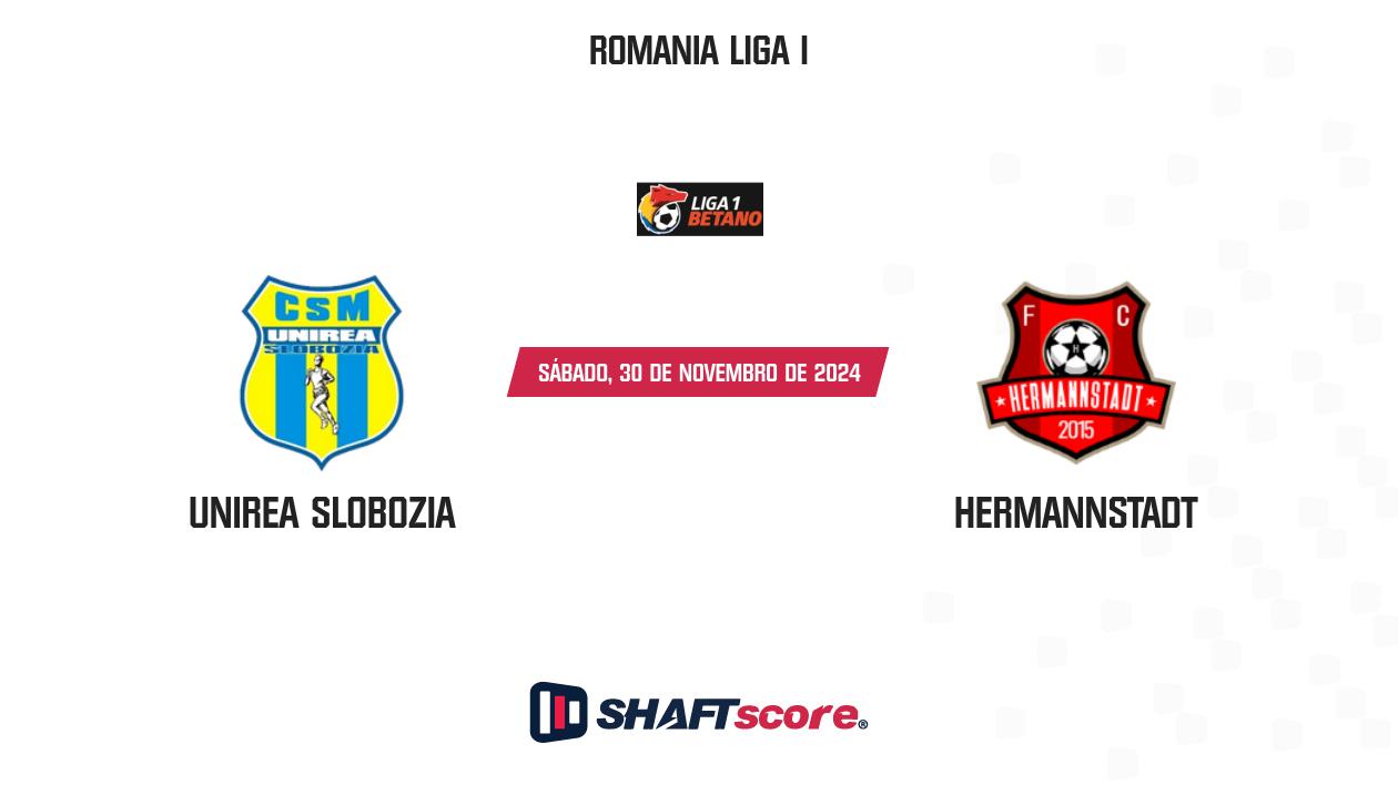 Palpite: Unirea Slobozia vs Hermannstadt