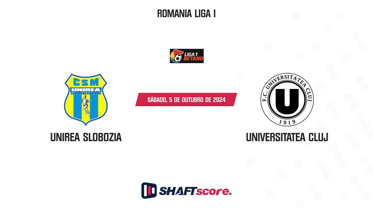 Palpite: Unirea Slobozia vs Universitatea Cluj