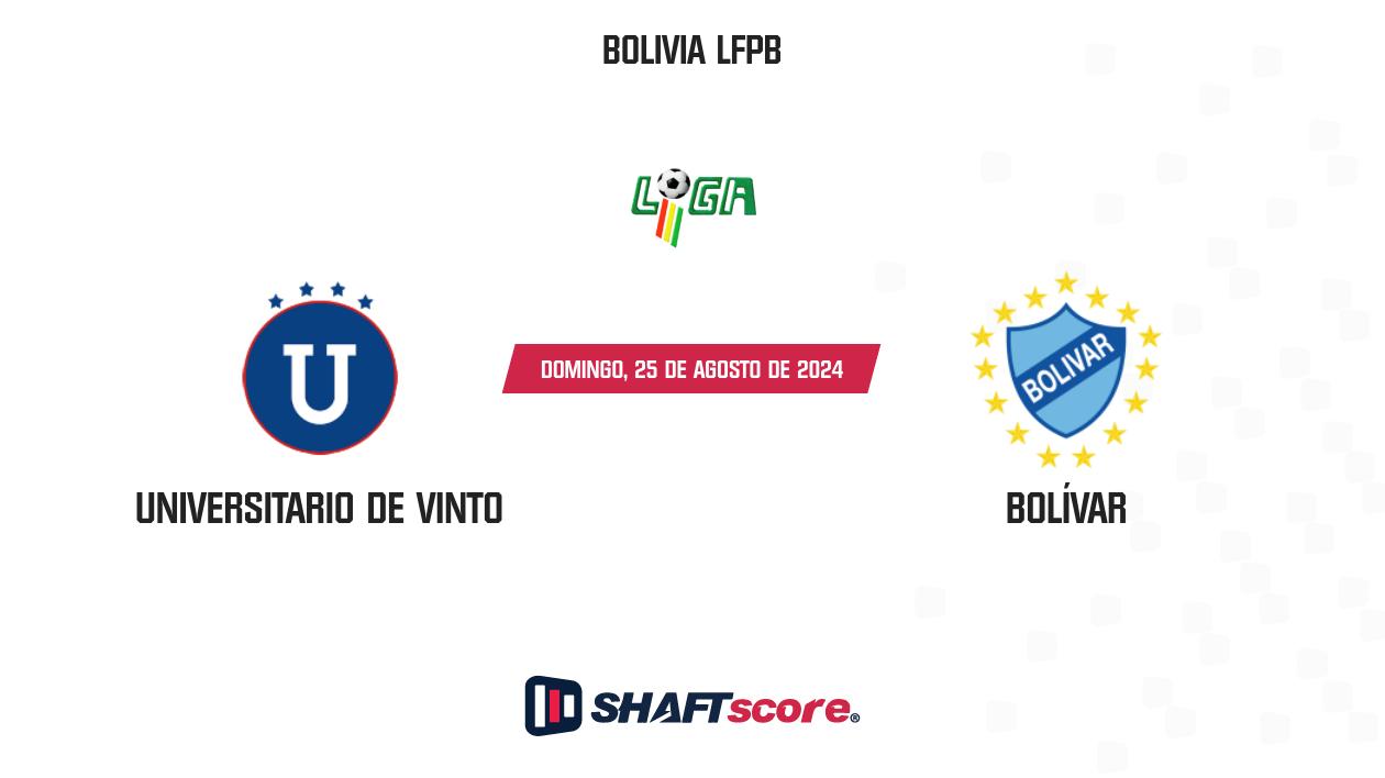 Palpite: Universitario de Vinto vs Bolívar