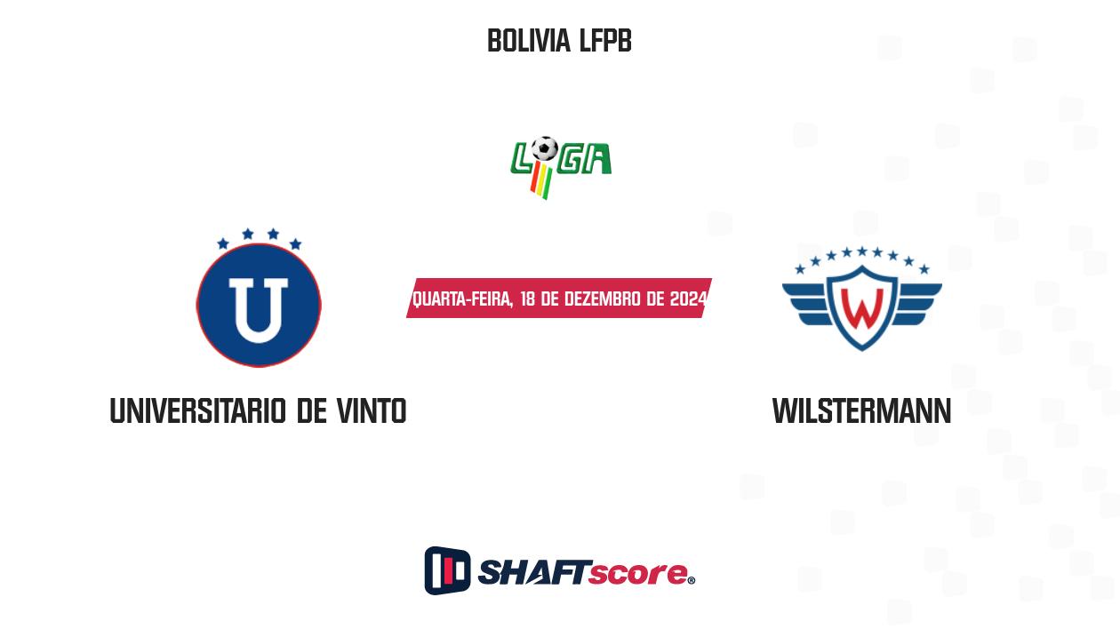 Palpite: Universitario de Vinto vs Wilstermann