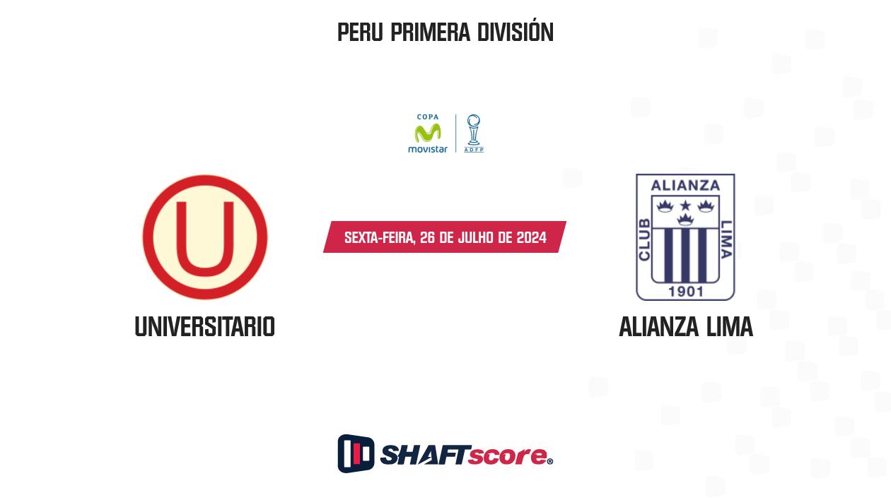 Palpite: Universitario vs Alianza Lima