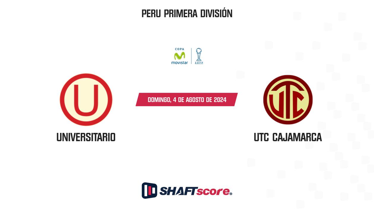 Palpite: Universitario vs UTC Cajamarca