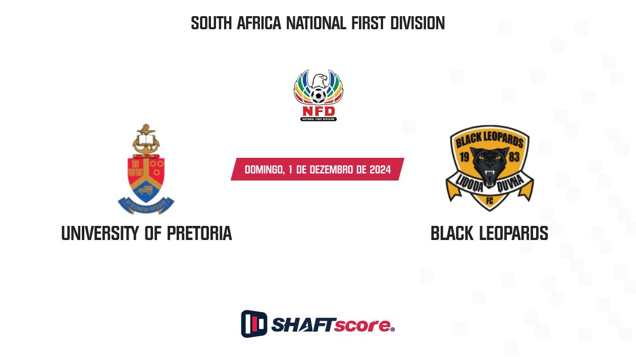 Palpite: University of Pretoria vs Black Leopards