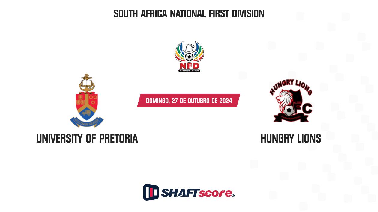 Palpite: University of Pretoria vs Hungry Lions