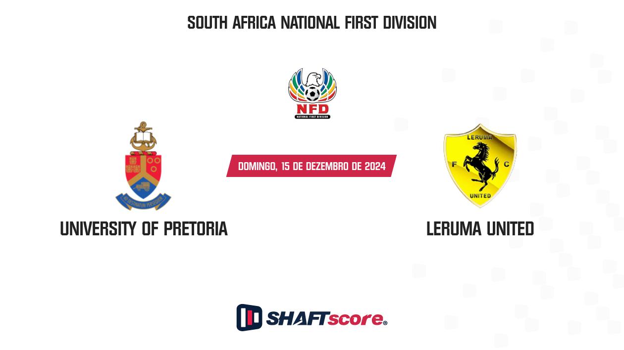 Palpite: University of Pretoria vs Leruma United