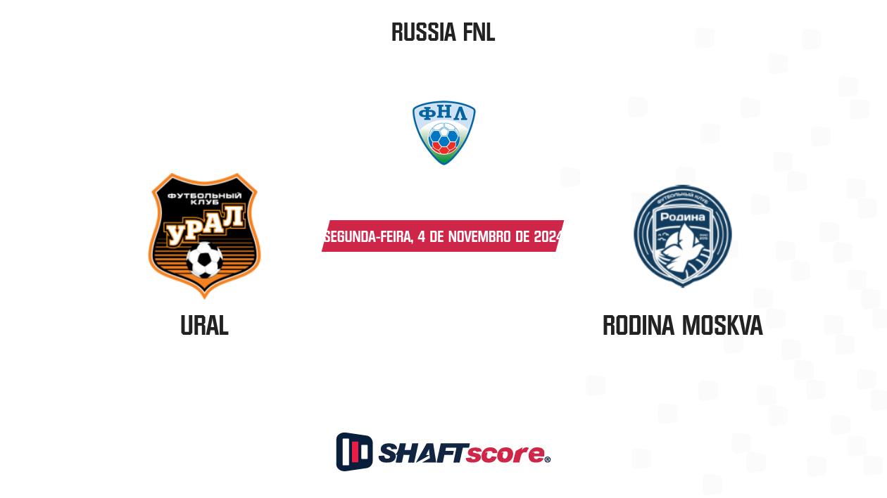 Palpite: Ural vs Rodina Moskva