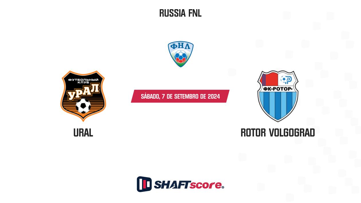 Palpite: Ural vs Rotor Volgograd