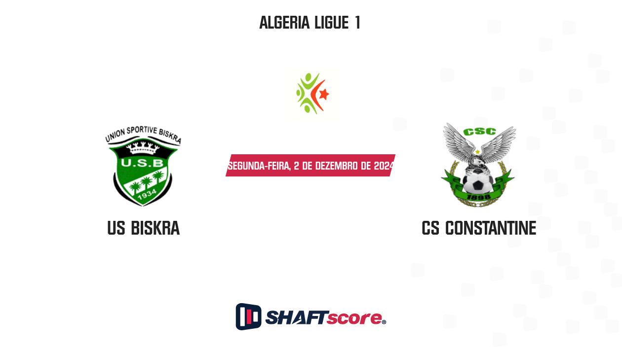 Palpite: US Biskra vs CS Constantine