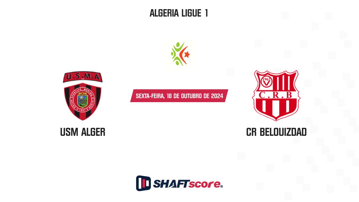 Palpite: USM Alger vs CR Belouizdad