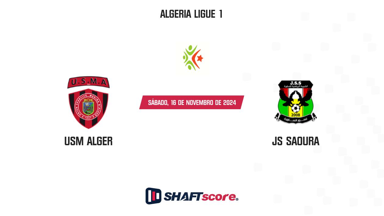 Palpite: USM Alger vs JS Saoura