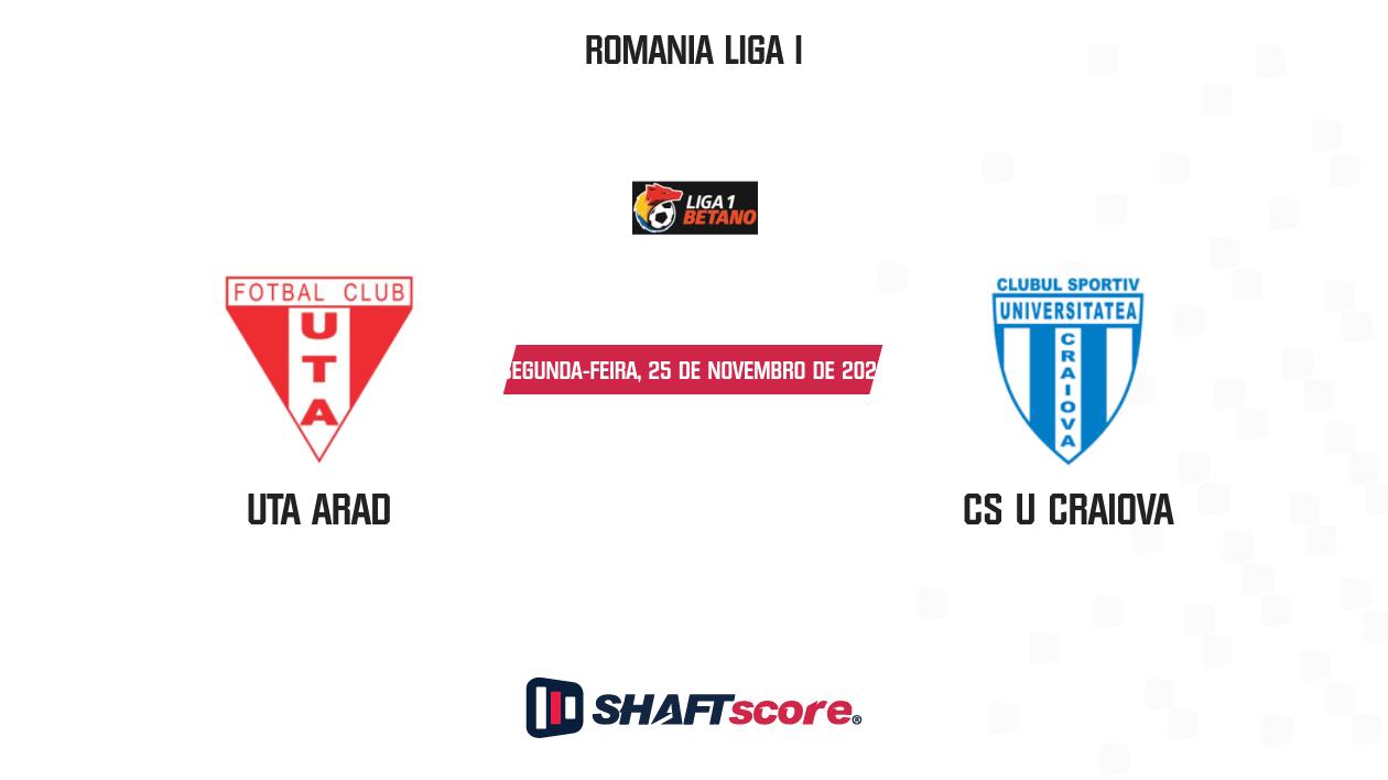 Palpite: UTA Arad vs CS U Craiova