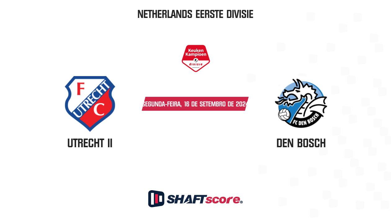 Palpite: Utrecht II vs Den Bosch