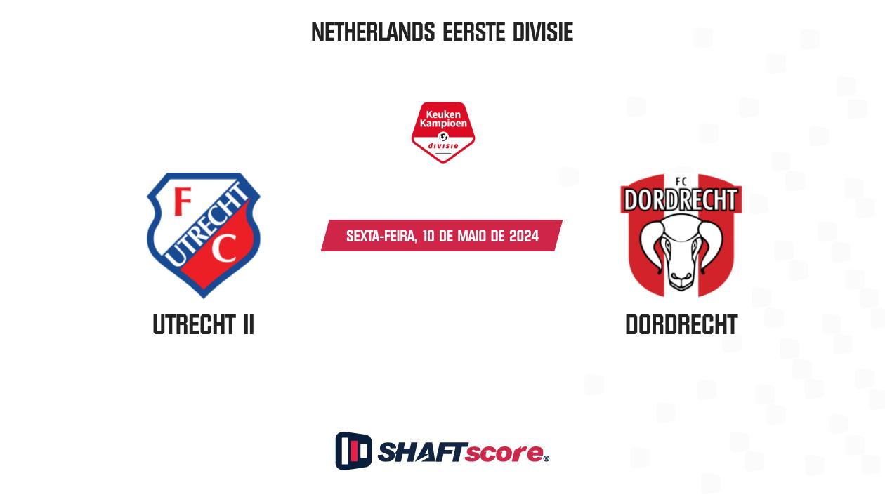 Palpite: Utrecht II vs Dordrecht