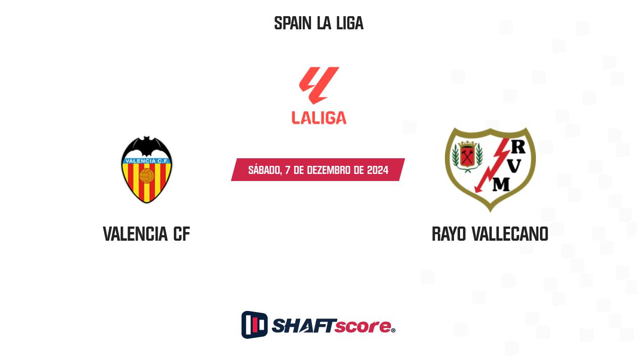 Palpite: Valencia CF vs Rayo Vallecano