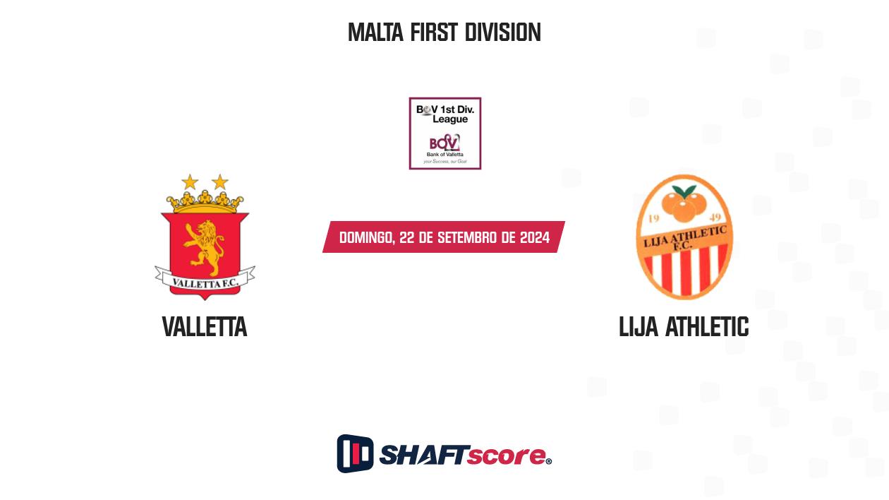 Palpite: Valletta vs Lija Athletic