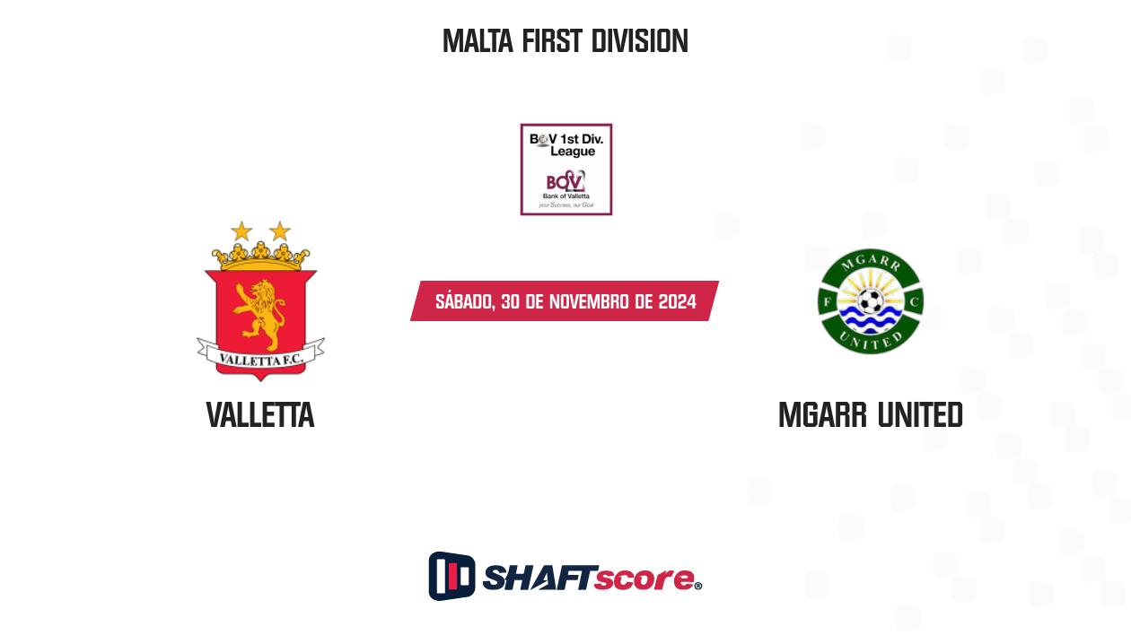 Palpite: Valletta vs Mgarr United