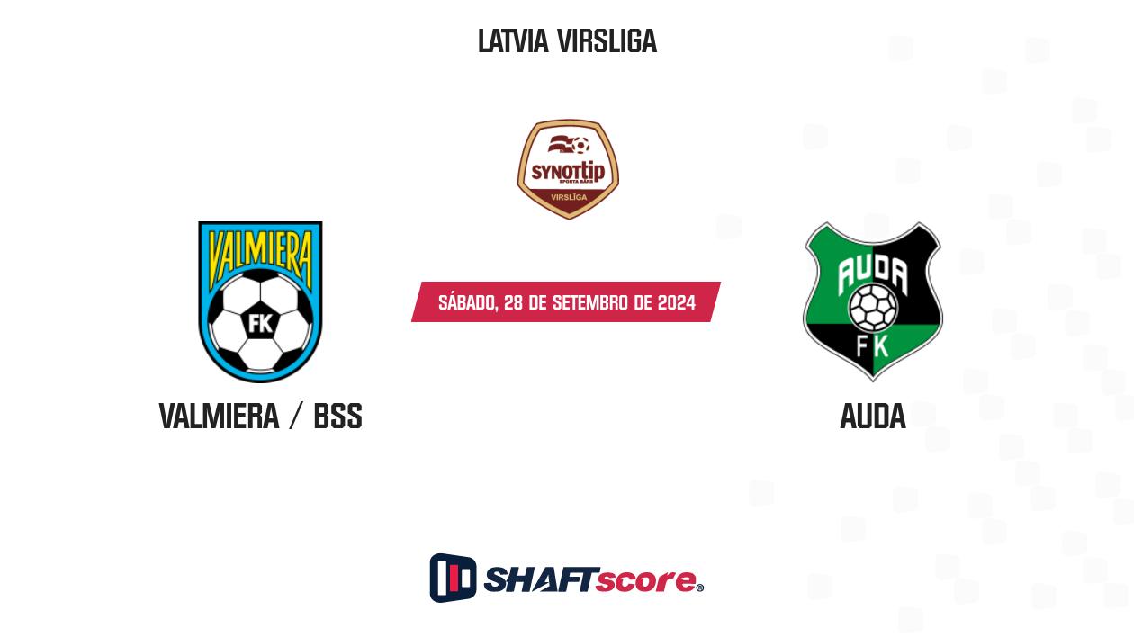 Palpite: Valmiera / BSS vs Auda