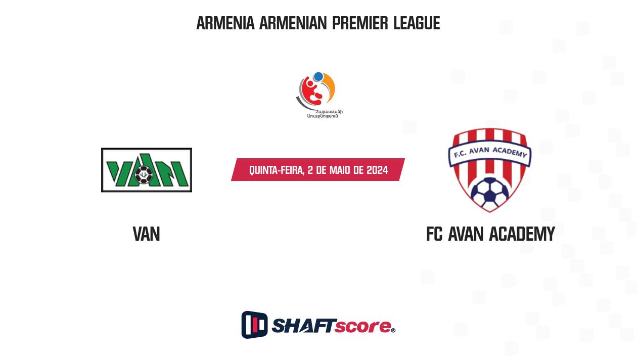 Palpite: Van vs FC Avan Academy