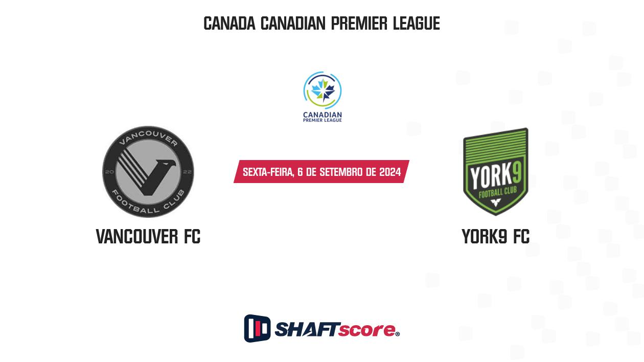 Palpite: Vancouver FC vs York9 FC