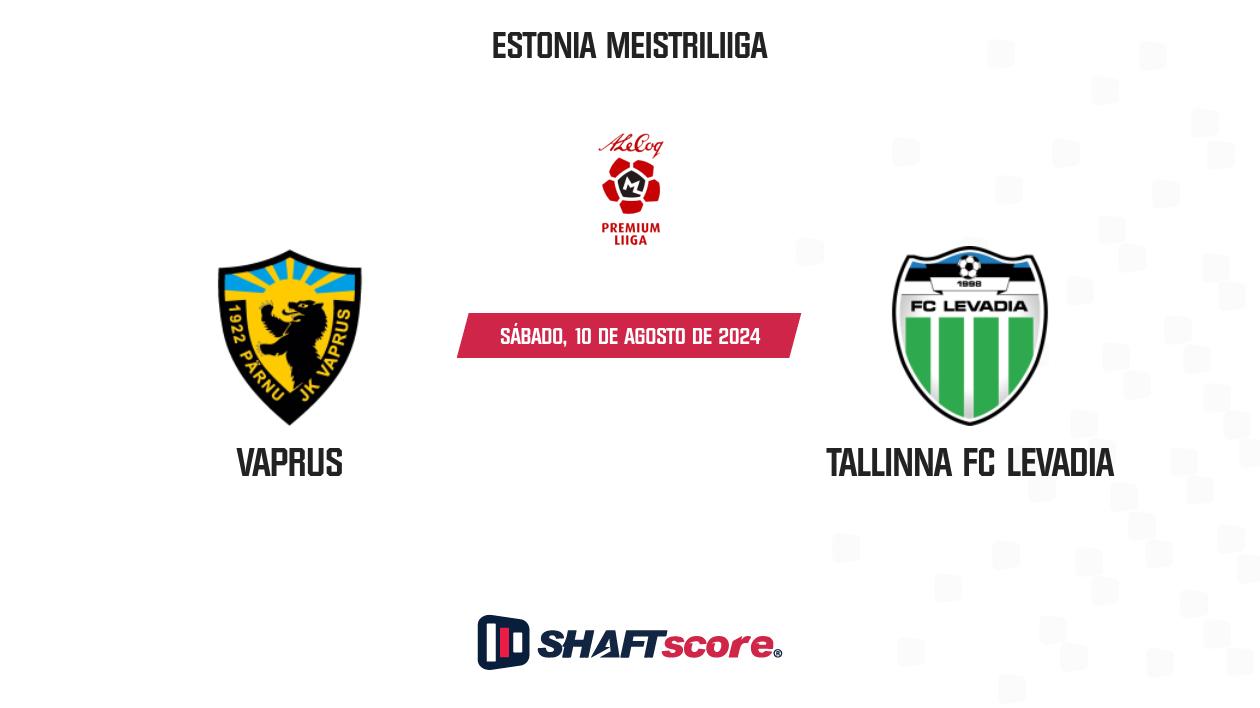 Palpite: Vaprus vs Tallinna FC Levadia