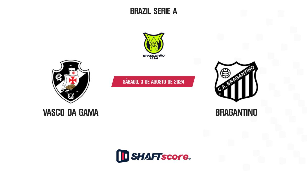 Palpite: Vasco da Gama vs Bragantino