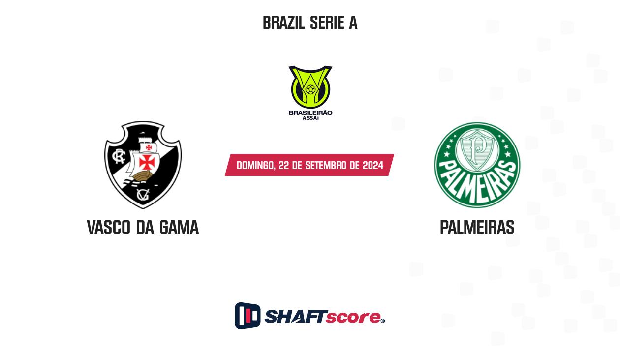 Palpite: Vasco da Gama vs Palmeiras