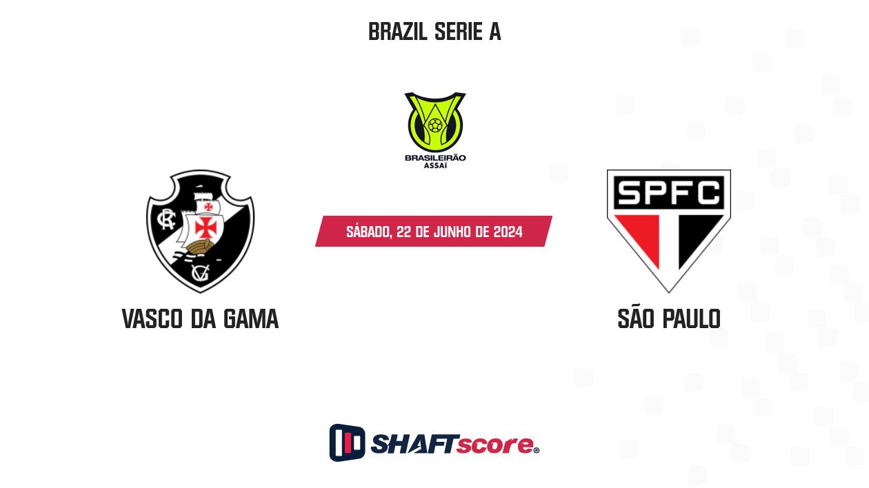 Palpite: Vasco da Gama vs São Paulo