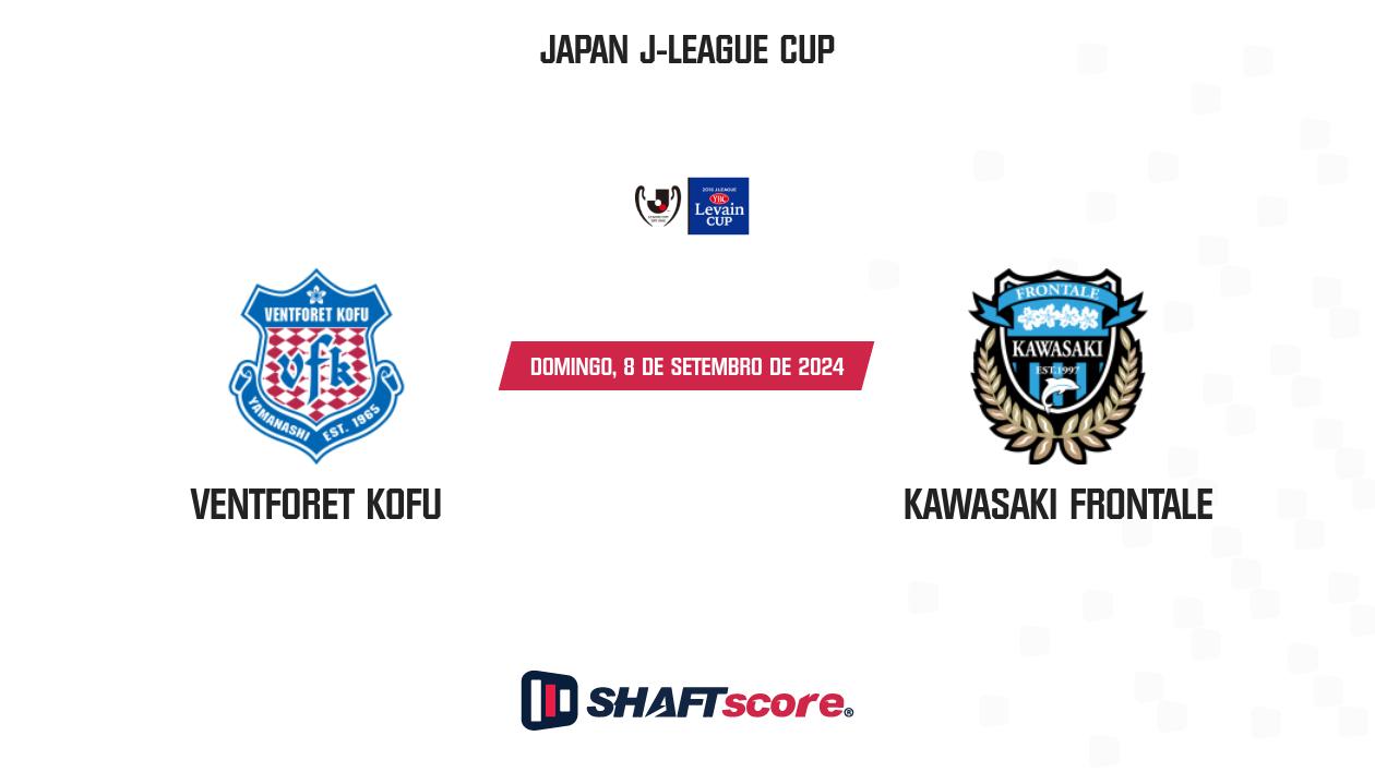 Palpite: Ventforet Kofu vs Kawasaki Frontale