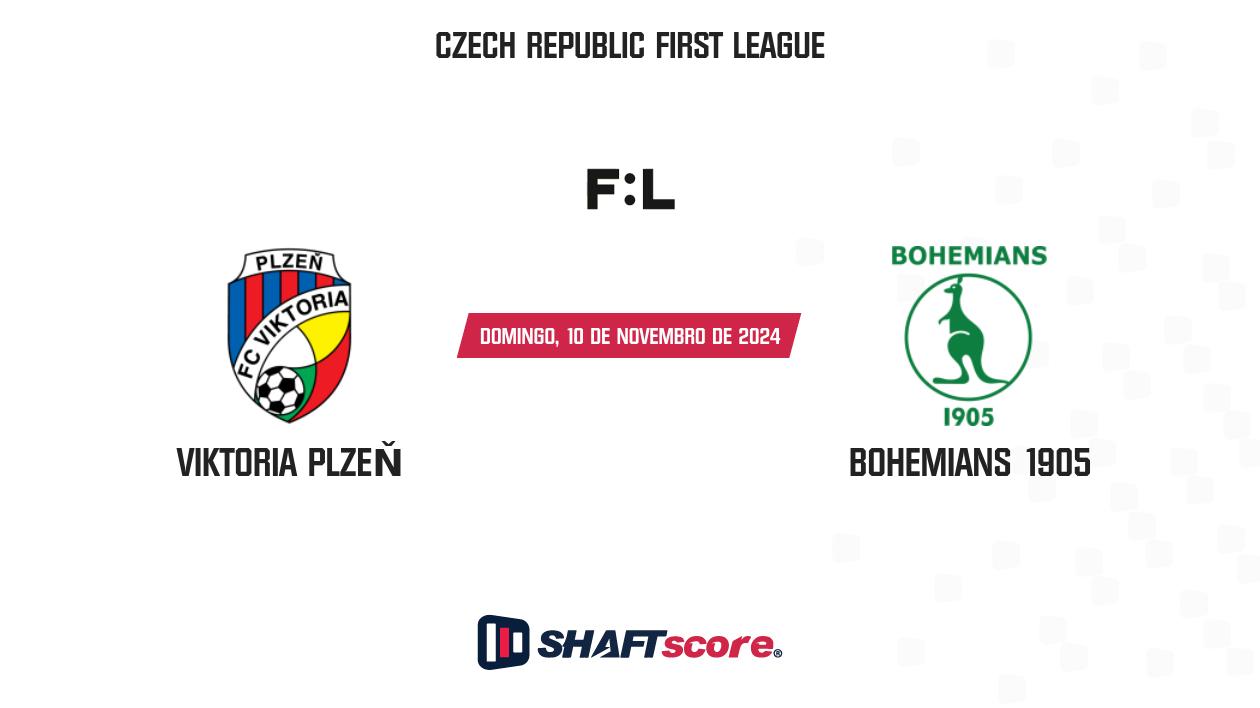 Palpite: Viktoria Plzeň vs Bohemians 1905