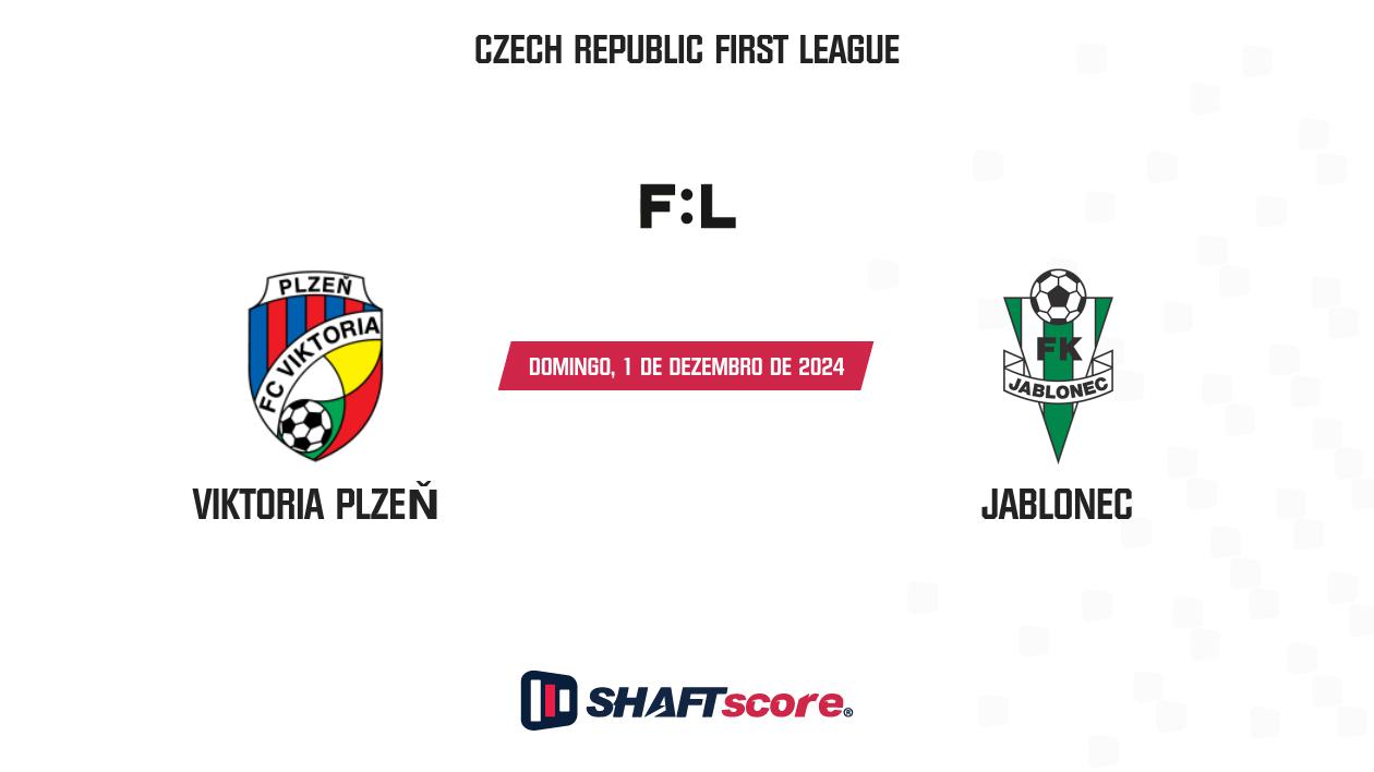 Palpite: Viktoria Plzeň vs Jablonec