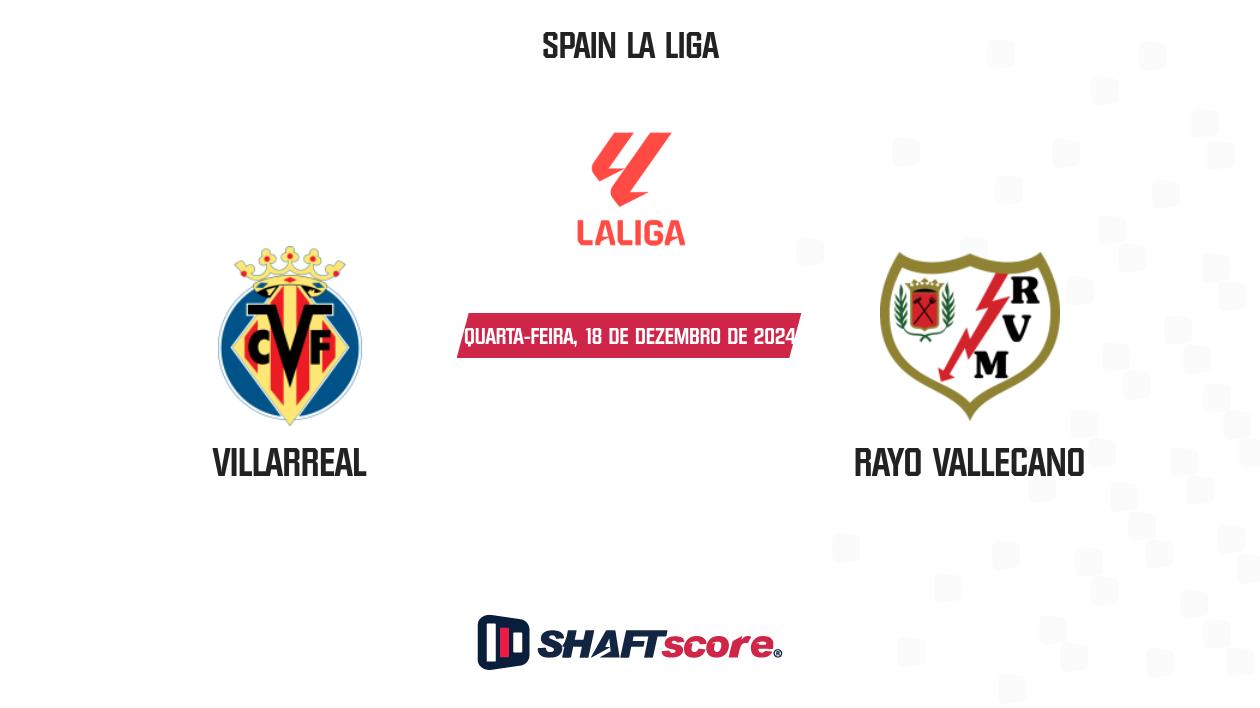 Palpite: Villarreal vs Rayo Vallecano