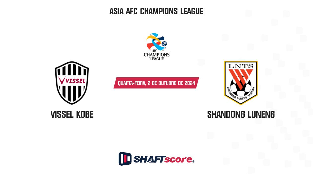 Palpite: Vissel Kobe vs Shandong Luneng