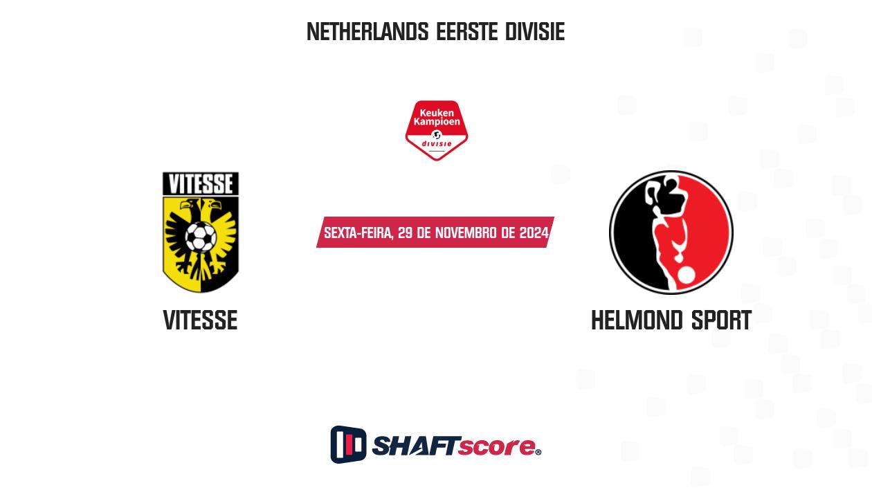 Palpite: Vitesse vs Helmond Sport