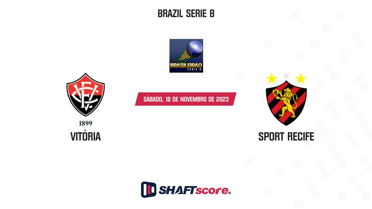 Palpite: Vitória x Sport – Campeonato Brasileiro Série B – 18/11/2023