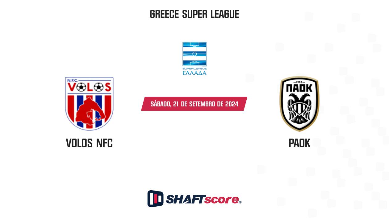 Palpite: Volos NFC vs PAOK