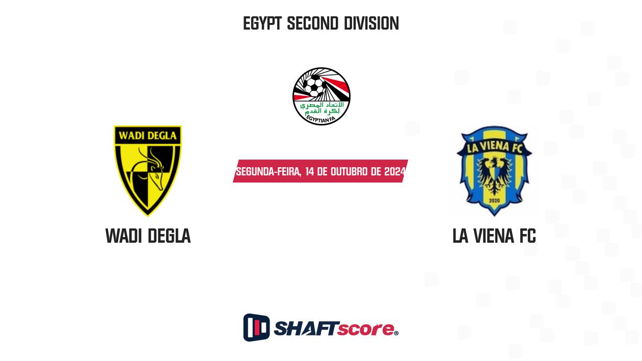 Palpite: Wadi Degla vs La Viena FC